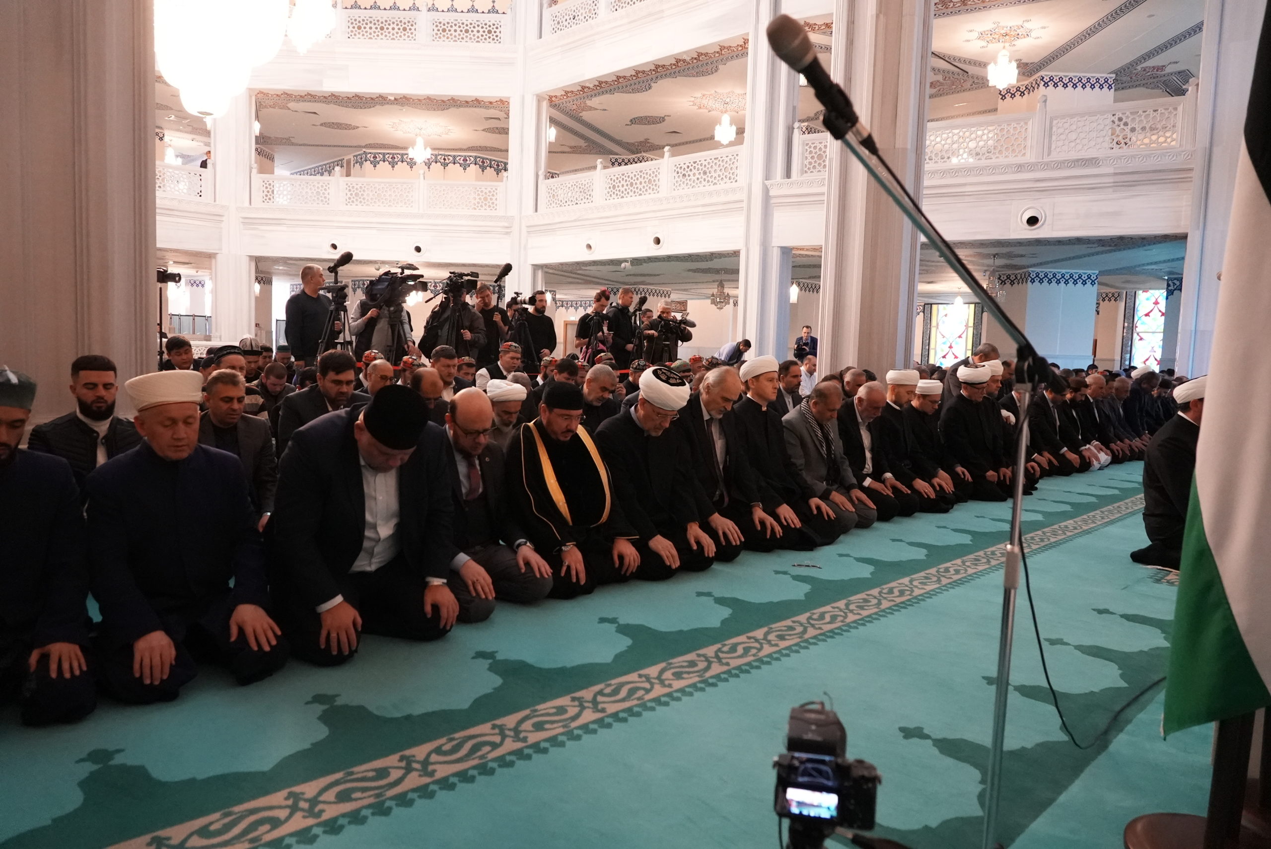 Поддержка угнетенного палестинского народа мусульманами Московской Соборной Мечети