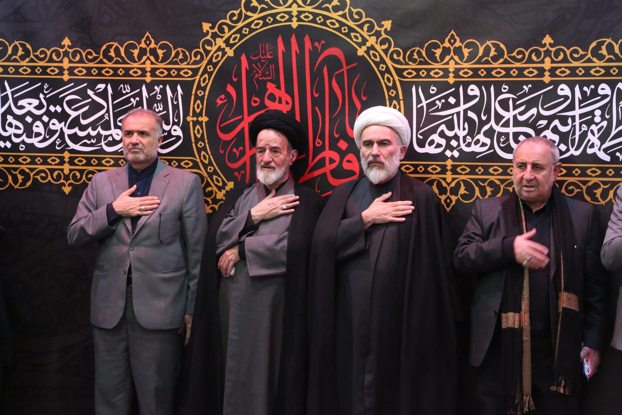 Траурная церемония в дни мученической гибели Госпожи Фатимы(C)